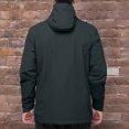 thumbnail image 4 of Vxararl Waterproof Jackets for Men for Running Hiking Cycling Travel Lightweight, Breathable, Rain Shell Coat Hood Jackets with Zipper Pockets Multi Pocket Travel Jacket Dark Gray M, 4 of 7