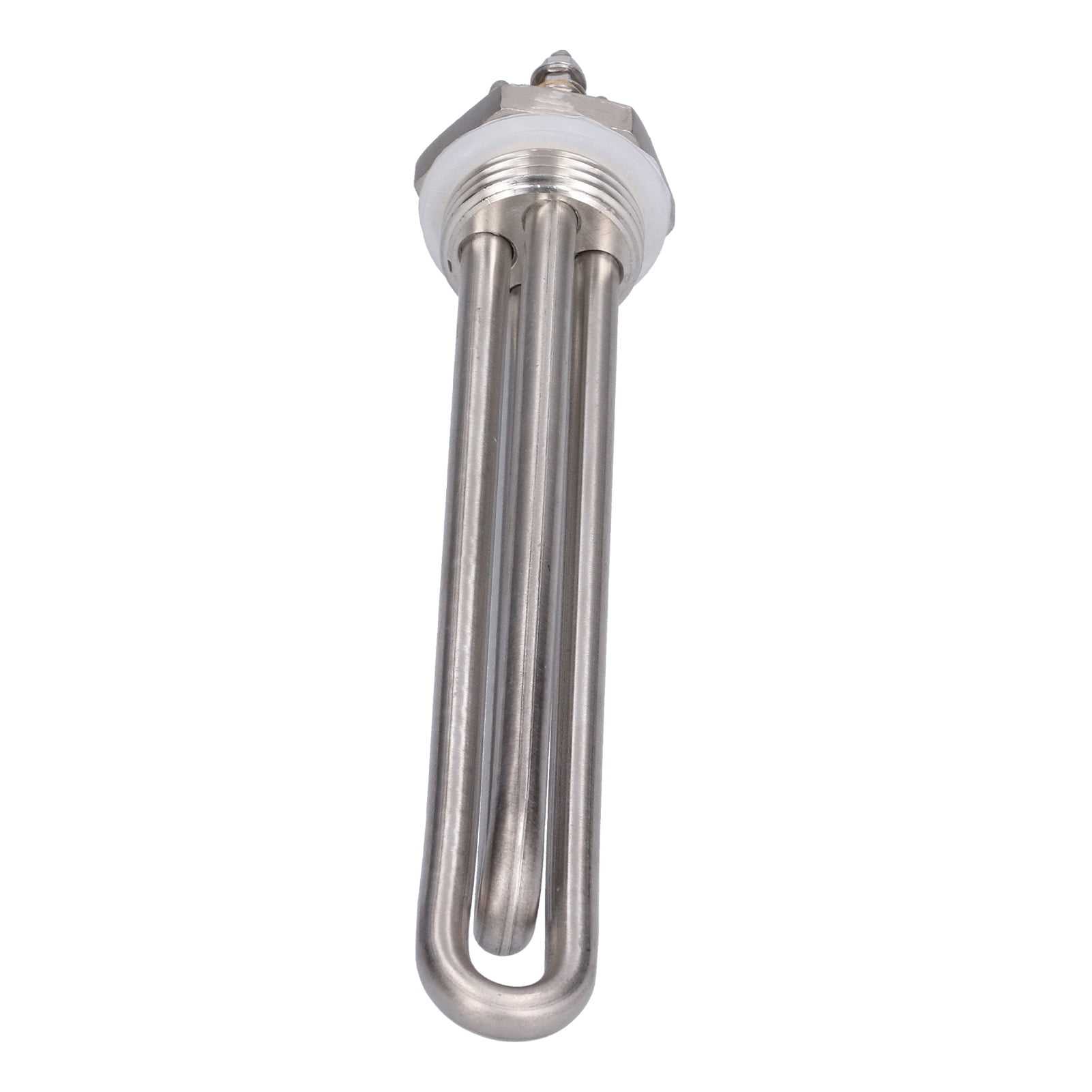 Riousery 1 inch BSP Stainless Steel Heating Tube DC 48V 1500W Electric Water Heater Element Replacement Submersible Rod Industrial Supplies 9.84 inches / 25 cm
