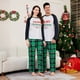 thumbnail image 2 of Pantalones de manga larga con contraste de color y estampado de letras navideñas para hermanas nuevas, ropa para bebés y niños, ropa para adultos, ropa para padres e hijos, 2 of 5