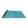 thumbnail image 2 of Ahgly Company Indoor Rectangle Abstract Light Blue Modern Area Rugs, 5' x 8', 2 of 4