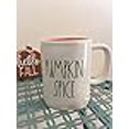 thumbnail image 3 of Rae Dunn Pumpkin Spice and Heart Mug (Orange Inside) - Artisan Collection, 3 of 4