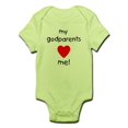 thumbnail image 1 of CafePress - My Godparents Love Me Infant Bodysuit - Baby Light Bodysuit, 1 of 1