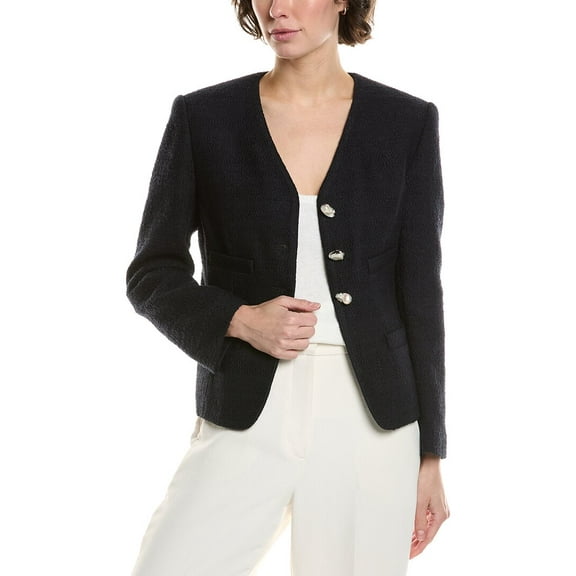 A.L.C. womens  Luca Wool-Blend Jacket, 00, White