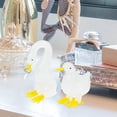 thumbnail image 3 of GOOHOCHY 2 figuras de animales de cristal en miniatura, decoración de mesa para el hogar, 3 of 8
