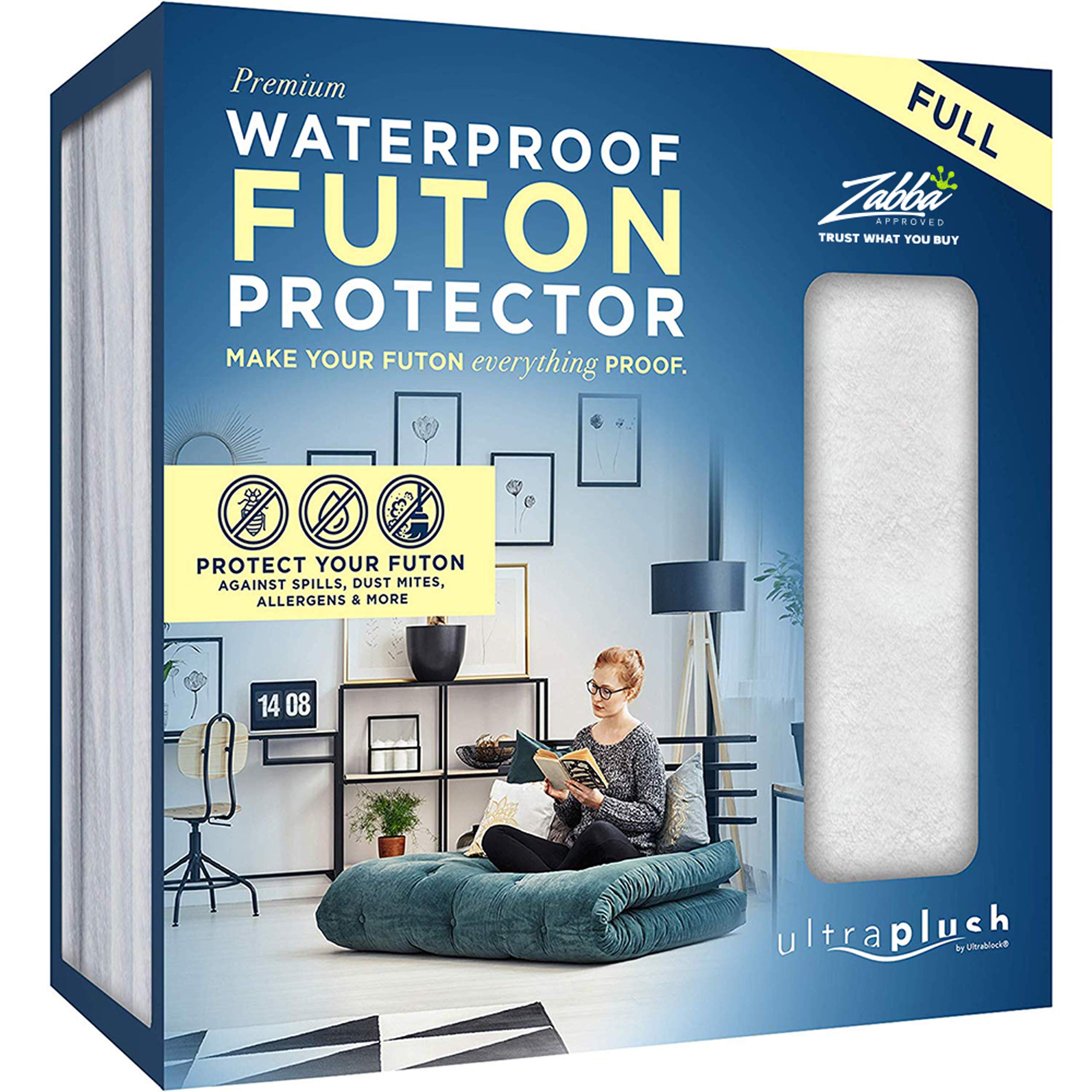 UltraBlock Ultra Plush 100 Waterproof Mattress Protector Luxuriously