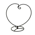 thumbnail image 2 of Ornament Display Stand, Heart Shaped Hook Stand, Rack Holder for Hanging Glass Globe Pot Terrarium Witch Ball Home Christmas Wedding Decoration Creative Gift, 1 Pcs, 9.05 Inches, 2 of 3