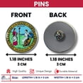 thumbnail image 2 of Pin - State Seal North Carolina - USA | Lapel Pin Accessory, Jacket  Hat Decor, Collector Souvenir, 2 of 9