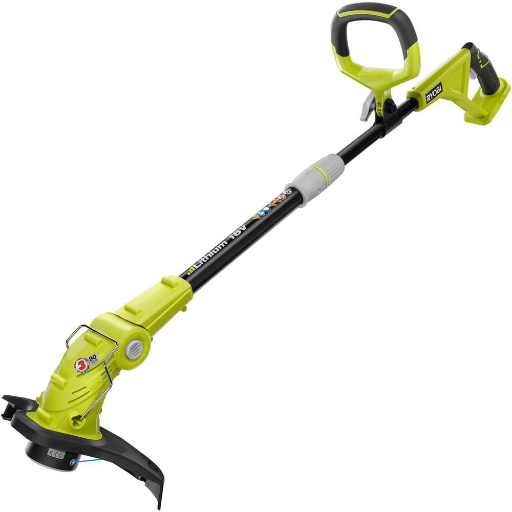 Ryobi ONE+ 18Volt Lithium Cordless String Weed Trimmer Cutter Edger And