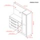 thumbnail image 4 of Mueble para tv Amazona - Blanco WEIK Amazona, 4 of 4