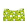 thumbnail image 2 of Salouo Green Apple Pattern Long Tissue Box Cover Rectangular–Plus Size Tissue Box Holder Modern LeatheLarge Tissue Holder for Bathroom Car & Office Decor, 2 of 7