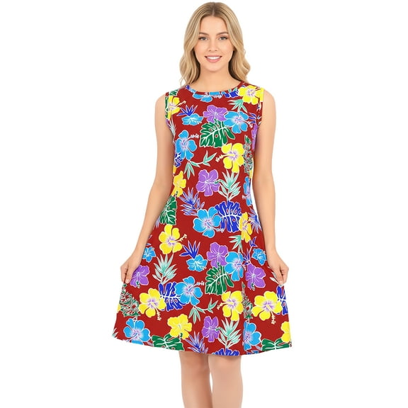 HAPPY BAY Women's Beachwear Swimsuit Coverups Summer Swim Beach Dress Cover ups for Swimwear Women Loose Casual Bathing Suit 0-2 Red_AC184