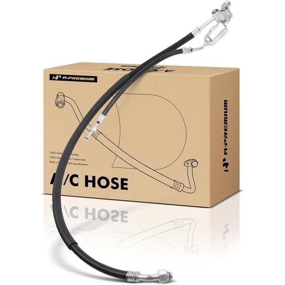 A-Premium A/C Manifold Suction and Discharge Hose Assembly Compatible with Chevrolet Express 1500 2500 3500 GMC Savana 1500 2500 3500 1996-2000