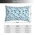 thumbnail image 2 of Rateoe Cute Shark Pattern Decorative Pillow Case,Throw Pillow Covers,Plush Pillow Cover,Soft Pillow Case,Velvet Pillow Case-14"x20", 2 of 5