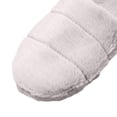 thumbnail image 6 of ZVNAΖH Women's Quilted Plush Closed Toe Slippers Winter Warm Fuzzy House Shoes with Slingback Strap Indoor Bedroom Slides, 6 of 9