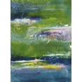 thumbnail image 2 of Combs, Joyce 19x24 White Modern Wood Framed Museum Art Print Titled - Bales of Color I, 2 of 4