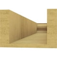thumbnail image 4 of Ekena Millwork 6"W x 4"H x 28"L Asheboro Woodgrain TimberThane Rafter Tail, Primed Tan, 4 of 6