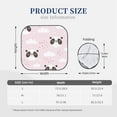 thumbnail image 3 of Daiia Cute Panda 2PCS Car Windshield Sun Shade, Foldable Sun Shield for Car Front Window, Auto Sun Blocker Visor Protector Universal for Truck SUV Pickup-Large, 3 of 7