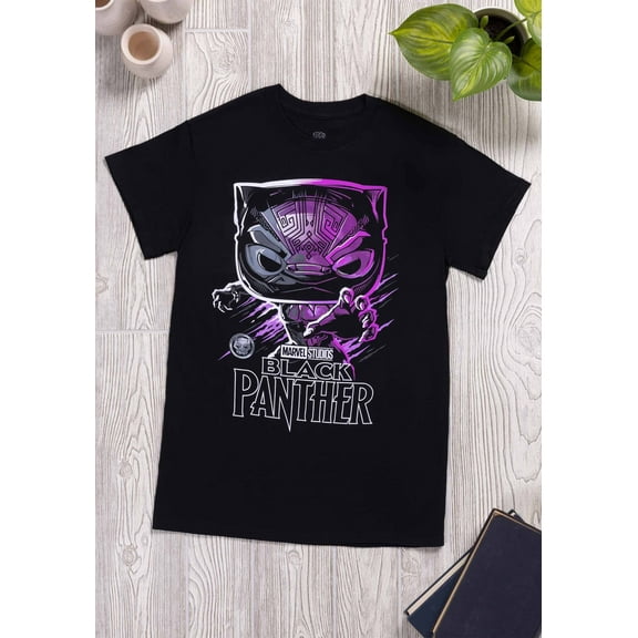 Boxed Pop! Tee: Marvel - Black Panther