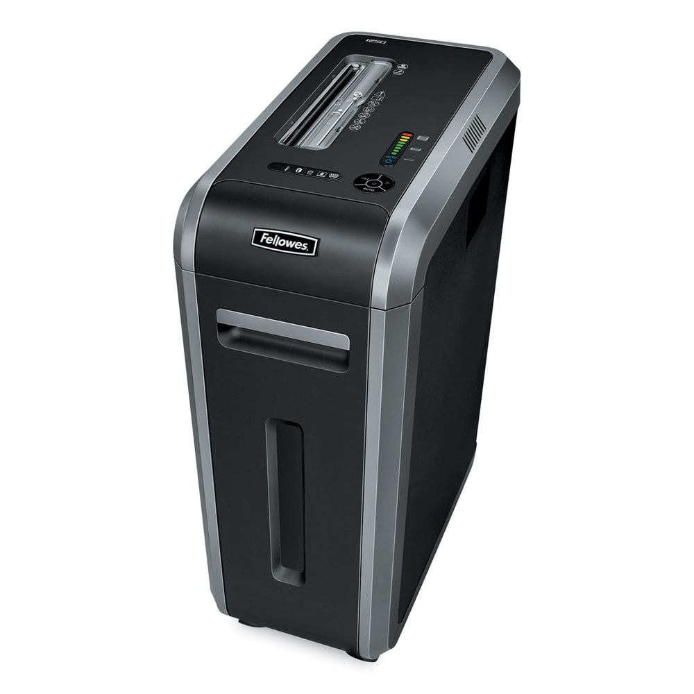 Fellowes FEL3312001 Powershred 125i 100% Jam Proof Strip-Cut Shredder