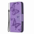 thumbnail image 2 of Dteck Case For Redmi Note 7 Elegant Embossed Butterfly Cash Slots Bookstyle Wallet PU Leather Durable Magnetic Closure Flip Kickstand Shockproof Compatible Xiaomi Redmi Note 7 , Violet, 2 of 2