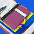 thumbnail image 7 of BAZIC Morandi Edition 3-Ring Pencil Pouch, School Student Office, Assorted Color, 4-Pack, 7 of 7