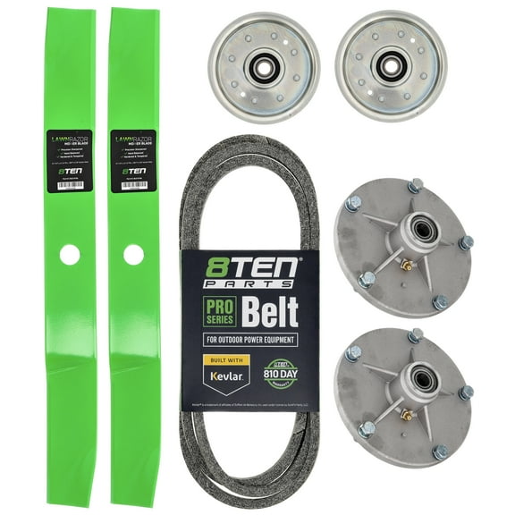 8TEN Blade Spindle Belt Idler Kit for Murray 40715x199B 40715x99B MK1005475