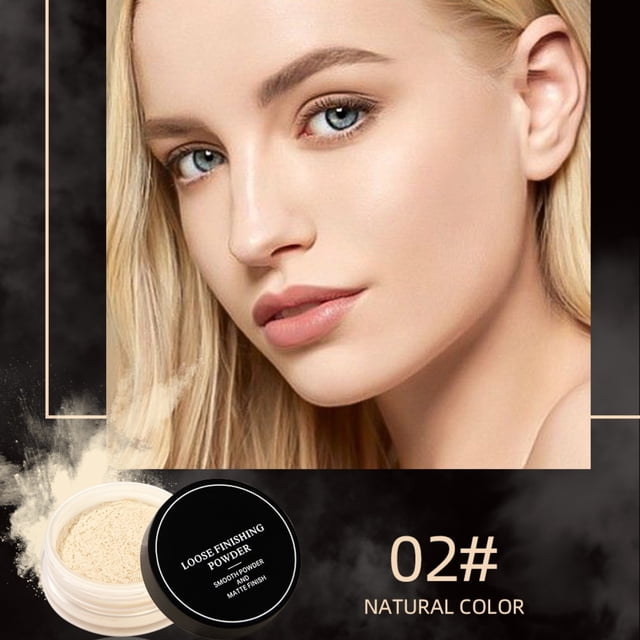WIFKLSIIPG Loose Powder Long Lasting Powder Long Lasting Makeup Non Removable Concealer Powder Delicate Makeup Setting Powder for Mixed Oily Skin
