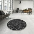 thumbnail image 4 of Ahgly Company Tapis d'Intérieur Lavable en Machine Carré Gris Cendré Transitionnel, 3 Pieds Carré, 4 of 7