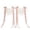 Pink, variant on Gytml Lace Wedding Chair Back Decor 2Pcs Tulle Chair Sash With Red Satin Bow Wedding Chair Ornament Chair Back Accessory For Outdoor Wedding & Garden Party(Pink-12.99X17.72Inch)