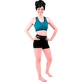 thumbnail image 4 of Paquete de 3 Short Licra Mujer, Corto, Unitalla, Deportivo, Atlético, Boxer, 4 of 6
