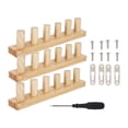 thumbnail image 4 of Kit de Telar de Madera para Tejer Gruesas, Ajustable, para Manualidades DIY, Fácil de Montar, Kit de Tejido a Mano para Manualidades con Hilo,, 4 of 9