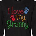 thumbnail image 4 of Inktastic I Love My Granny Long Sleeve T-Shirt, 4 of 5