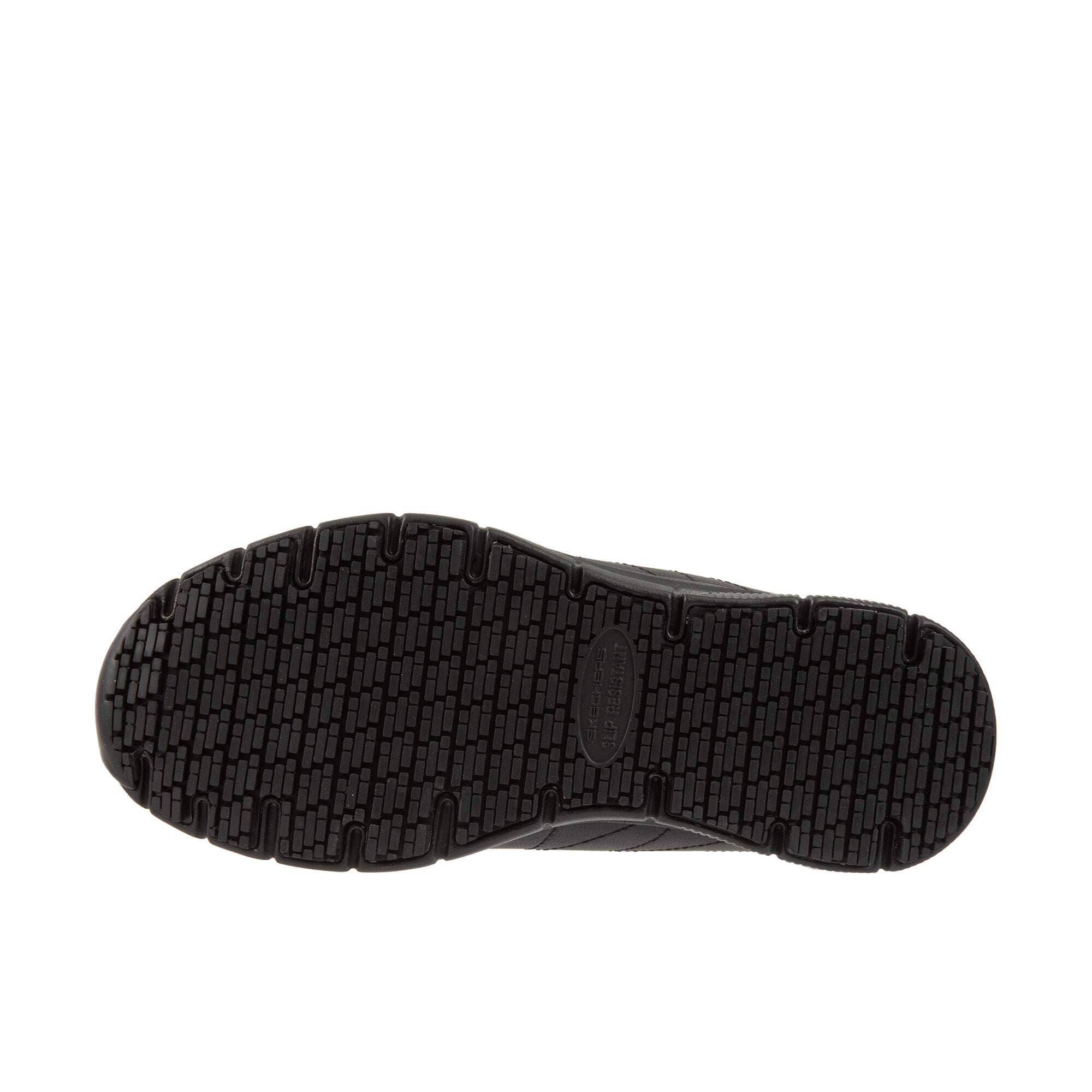 Skechers Work Women's Nampa Bungee Slip Resistant Athletic Shoe