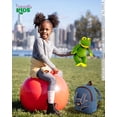 thumbnail image 4 of Mochila Naturally KIDS Frog para niños pequeños con peluche, 4 of 9