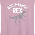 thumbnail image 3 of Instant Message - Auntie-Saurus Rex - Women's Racerback Tank Top, 3 of 6