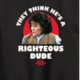 thumbnail image 3 of Ferris Bueller's Day Off - Righteous Dude - Toddler And Youth Crewneck Fleece Sweatshirt, 3 of 5