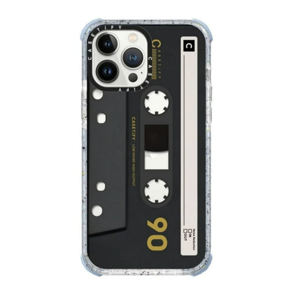Casetify Impact Case iPhone 13 Pro Max Mixtape Black