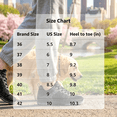 thumbnail image 4 of Rumpra Women's Zero Drop Barefoot Walking Sneakers, Lightweight Non-Slip Rubber Sole for Gym Hiking Daily Wear, 4 of 9