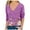 Purple fall sweatshirt for women, variant on USSUMA Shirts for Women Trendy, Women's Junior Tee Shirt Long-Sleeves Graphic Camo Printed V-neck 2022 Bohemian Cute T Shirt Loose Blouse T-shirts Graphic Skull Print Tunic Tops