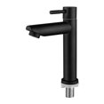 thumbnail image 1 of Grifo de baño de acero inoxidable negro mate esquí esquí Gafas de esquí, 1 of 3