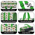 thumbnail image 3 of Teacher Tote Bag,Beige Colorful Dinosaurs Pattern Teacher Utility Tote Bag,Large Work Tote Bags for Women with Multiple Pockets,Top Zipper Closure,13.8x10.6x6.7 Inch, 3 of 5