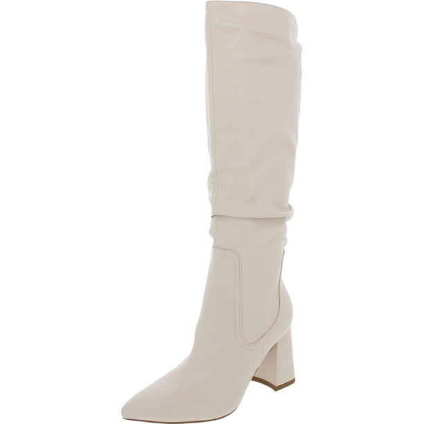 Steve Madden Womens Collision Faux Leather Tall Knee-High Boots ...