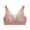 Watermelon Red, variant on APEXFWDT Plus Size Floral Lace Bra for Women S-3XL - Full Coverage Non-Wired Bra with Wide Comfort Band (Nude/Black 7 Colors)