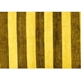 thumbnail image 1 of Ahgly Company Machine Washable Indoor Rectangle Abstract Yellow Modern Area Rugs, 2' x 3', 1 of 4