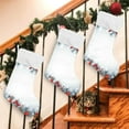 thumbnail image 7 of GZHJMY Christmas Balls Pattern Christmas Stockings, Personalized Large Christmas Stocking, Cute Snowflake Stockings 18" for Xmas Decorations and Holiday Family Party Decor Xmas Gifts 2P, 7 of 7