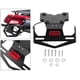thumbnail image 4 of Montaje de soporte de licencia de matrícula trasera shamjiam Tenere 700 2019 2021 rojo, 4 of 8