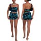 thumbnail image 1 of TRKIYQC Traje de falda corta de verano para mujer Estampado floral Sin mangas Tube Tops Mini falda Conjunto de dos piezas TRKIYQC Vida cotidiana, 1 of 7