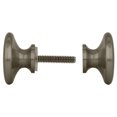 thumbnail image 2 of CRL SDK100BN Brushed Nickel Traditional Style Back-to-Back Shower Door Knobs, 2 of 5