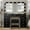 Black, variant on Pink Vanity Desk with Illuminated Mirror & Power Outlet, 11 Drawers Vanity Table with Chair, Makeup Vanity with 12 LED Lights, Tempered Glass Top, Dressing Table for Bedroom,Dressing Room