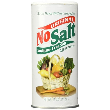 NoSalt Original Sodium-Free Salt Alternative 11 Ounce (Pack of 2) 11oz